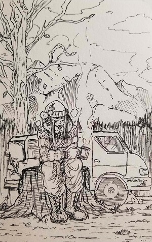 OC - Camping